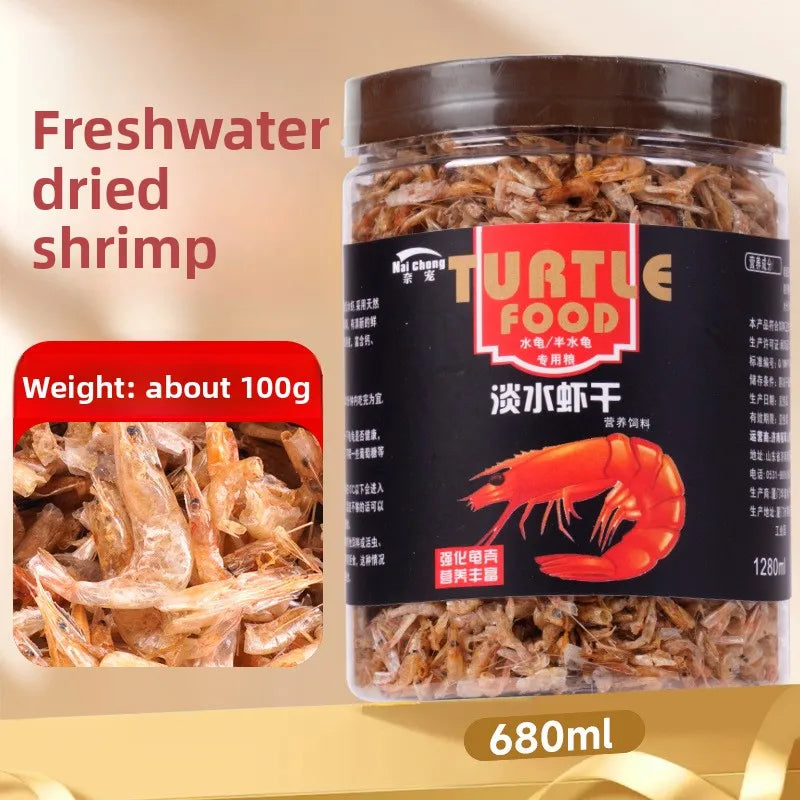 Naichong Small Pet & Reptile Freeze-Dried Food - Diet for Hamsters,Sugar Gliders,Turtles&Fish with Dried Fish,Shrimp & Mealworms