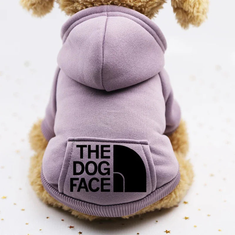 New Autumn And Winter Pet Warm Sweater Cowboy Pocket Two-legged Clothes Sports Wind Pet Clothes Dog Cat Pet Clothes Supplies