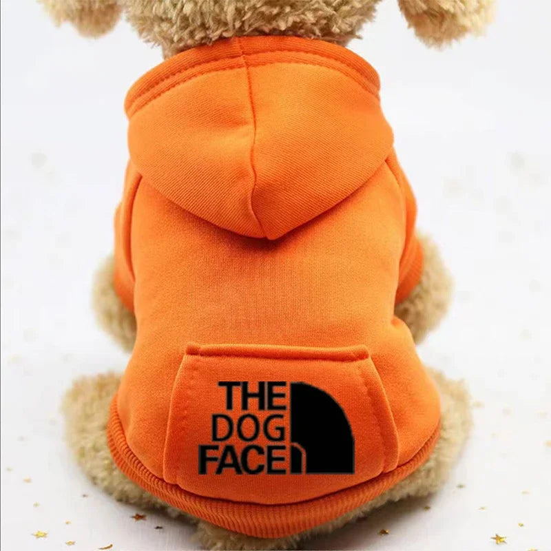 New Autumn And Winter Pet Warm Sweater Cowboy Pocket Two-legged Clothes Sports Wind Pet Clothes Dog Cat Pet Clothes Supplies