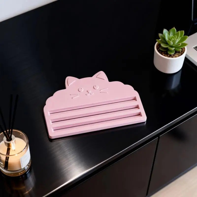 Cute Cat-Shaped Pet Food Squeezer Pet Treat Paste Dispenser No-Waste Wet Food Pouch Squeezer For Cat Dog Feeding