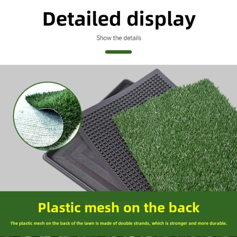 Tapis de toilette imperméable pour animaux de compagnie, utilisable en intérieur comme en extérieur. Remplace l'urine. Lavable et imperméable. Accessoires pour animaux de compagnie. 
