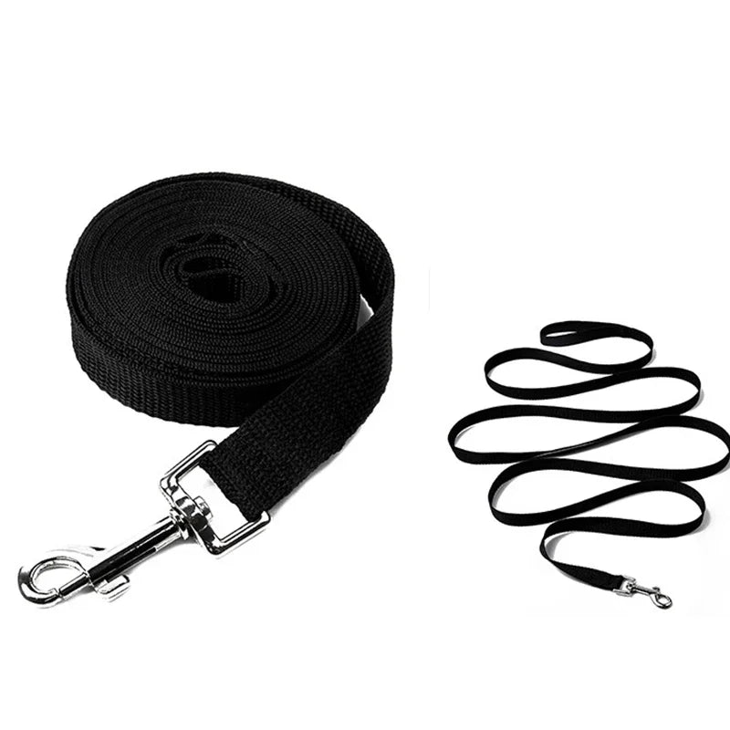 Correa de entrenamiento para perros, cinturón de paseo, cordón largo, cuerda de protección para perros, adecuada para perros pequeños y grandes, correa de 1.5-50M