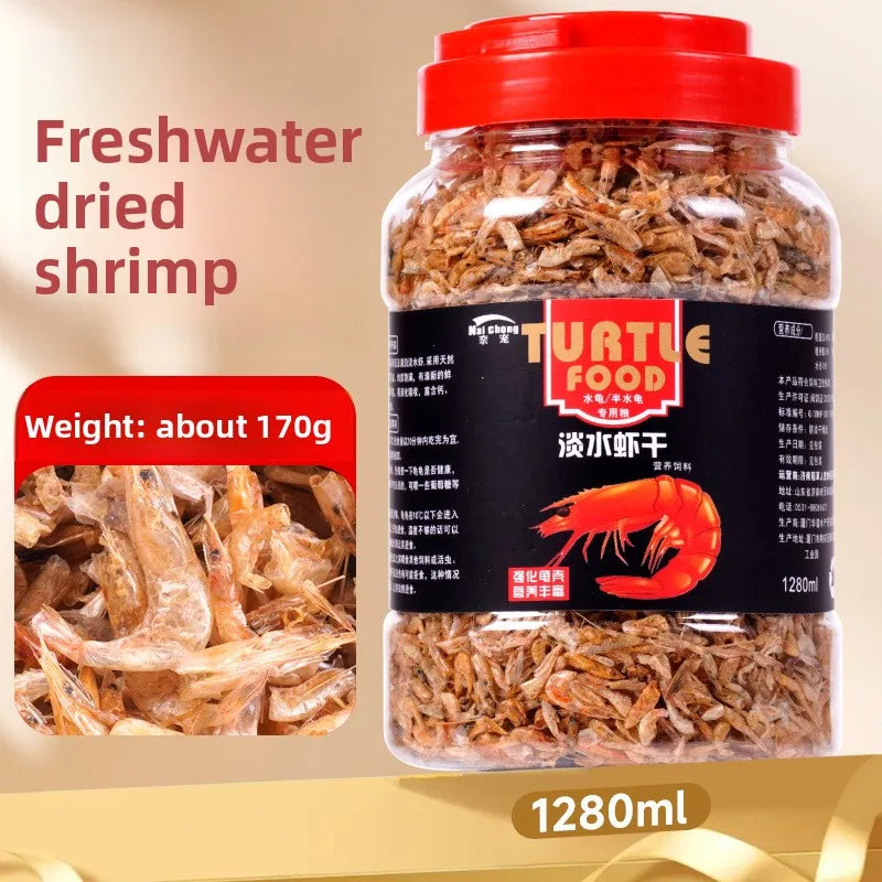 Naichong Small Pet & Reptile Freeze-Dried Food - Diet for Hamsters,Sugar Gliders,Turtles&Fish with Dried Fish,Shrimp & Mealworms