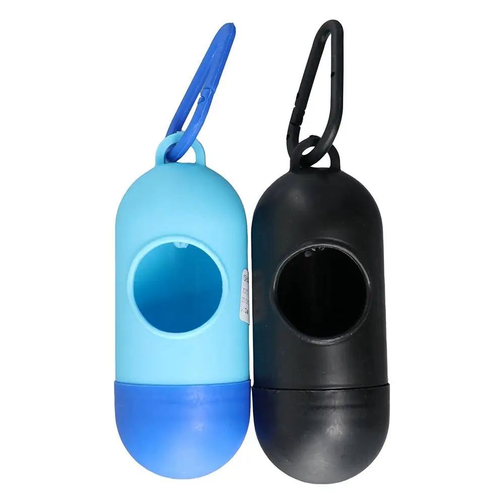 Caja dispensadora de bolsas de basura para excrementos de perro, para viajes, transporte de arena para gatos, residuos de mascotas
