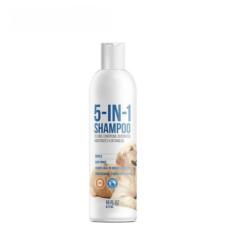 Shampoing ATUBAN 5 en 1 pour chiens à la peau sensible et aux odeurs désagréables-473 ml (16 fl oz) 