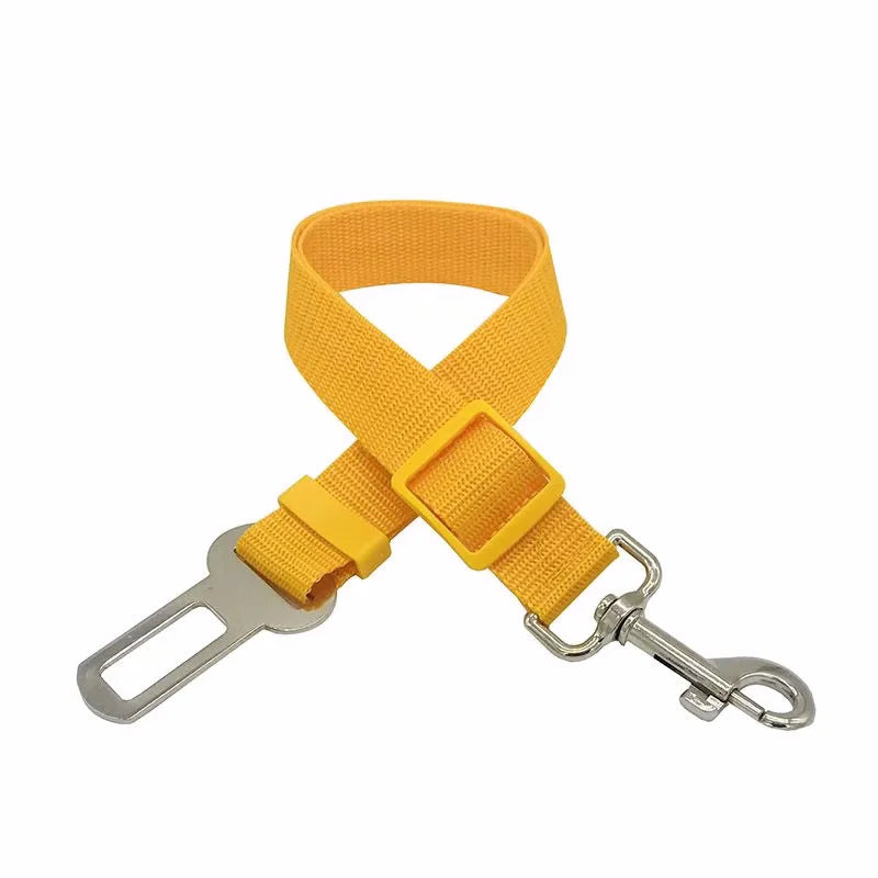 Cinto de Segurança para Carro para Gatos Acessórios para Cães Coleira Ajustável Cinto de Segurança para Viagem Clipe Pequeno Médio Coleira para Filhotes Itens para Animais de Estimação Coleira para Cães