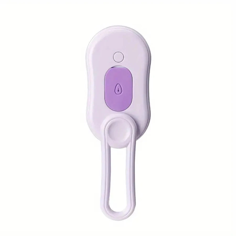 Herramienta plegable de aseo para gatos y perros con cerdas de silicona, apta tanto para pelo largo como corto