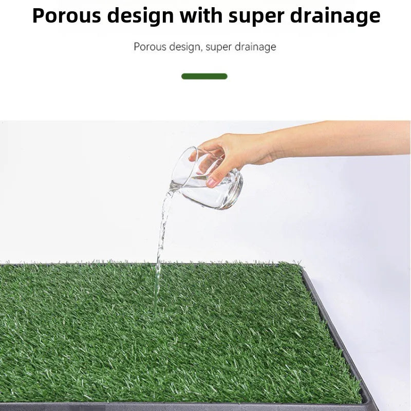Tapis de toilette imperméable pour animaux de compagnie, utilisable en intérieur comme en extérieur. Remplace l'urine. Lavable et imperméable. Accessoires pour animaux de compagnie. 