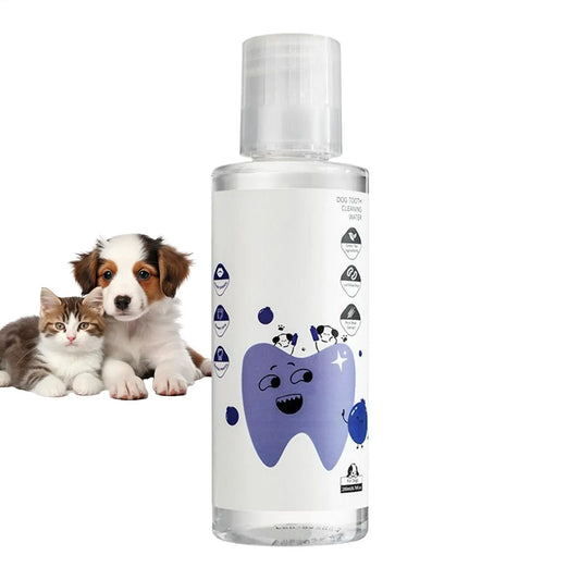 200ml Dog Water Additive For Teeth Care Natural Cat Breath Freshener Solution For Indoor Outdoor Travel Brushing Grooming Health