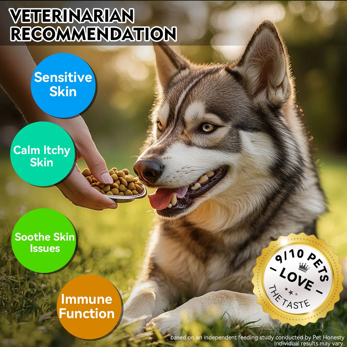 Dog Skin Care Health Omega Chewable Tablets -A dog Omega supplement rich in Omega 3/6/9, fish oil, and DHA-120 Beef Chewable