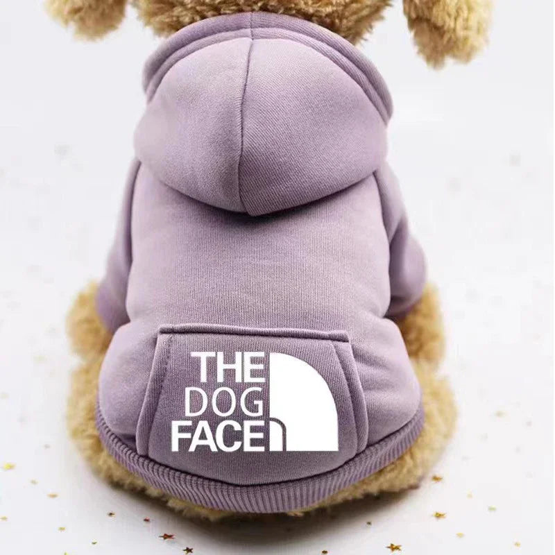 New Autumn And Winter Pet Warm Sweater Cowboy Pocket Two-legged Clothes Sports Wind Pet Clothes Dog Cat Pet Clothes Supplies