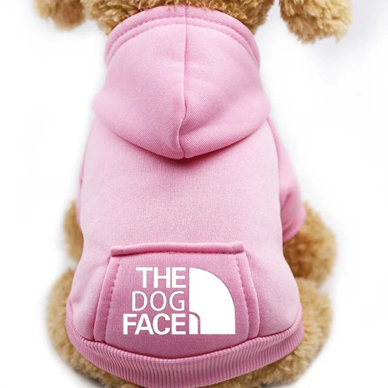 New Autumn And Winter Pet Warm Sweater Cowboy Pocket Two-legged Clothes Sports Wind Pet Clothes Dog Cat Pet Clothes Supplies