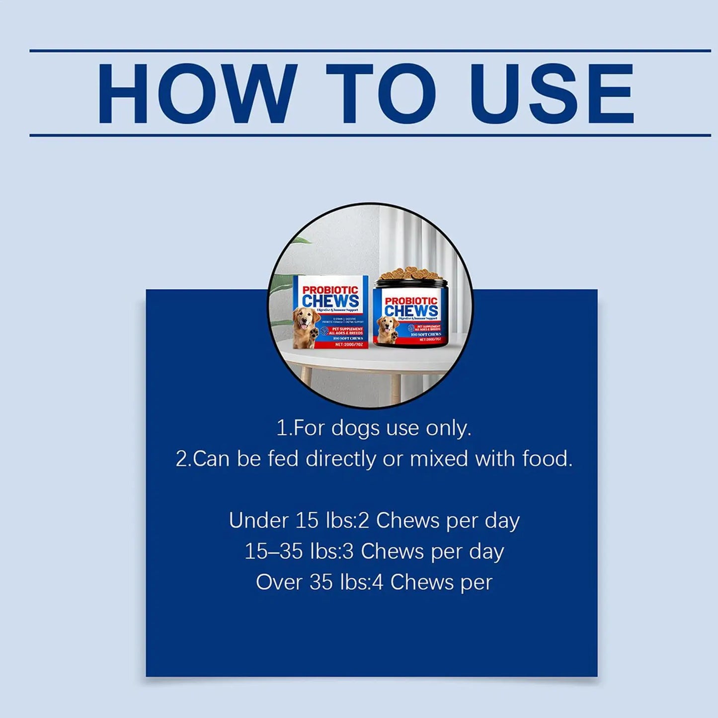 Dog Gut Health Supplement 200g Healthy Treats Natural Skin Care Dogs Digestive Health Soft Chews For After Meal Seasonal Changes