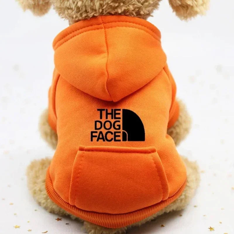 New Autumn And Winter Pet Warm Sweater Cowboy Pocket Two-legged Clothes Sports Wind Pet Clothes Dog Cat Pet Clothes Supplies