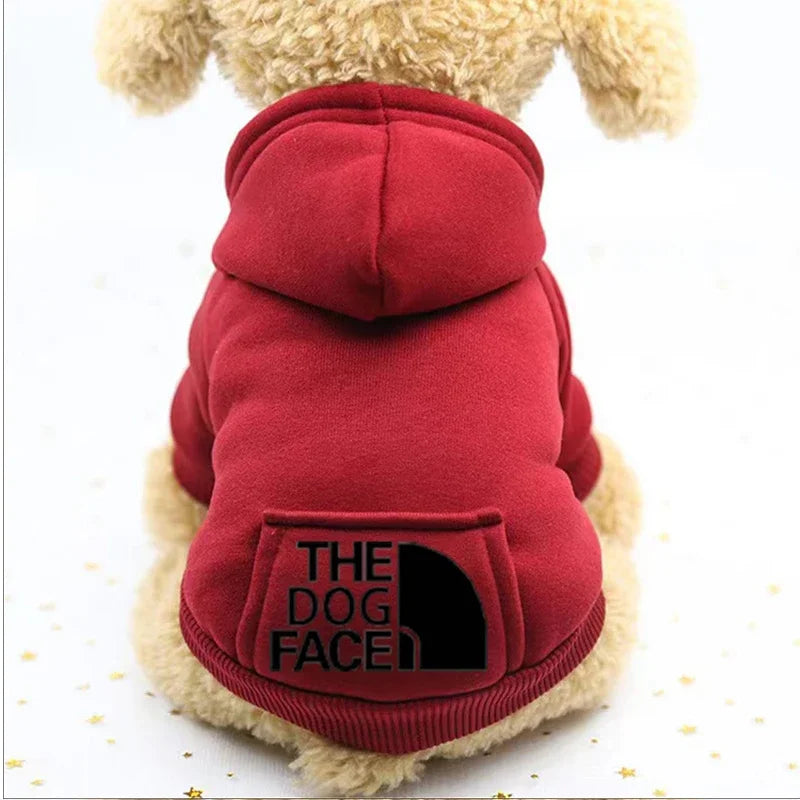 New Autumn And Winter Pet Warm Sweater Cowboy Pocket Two-legged Clothes Sports Wind Pet Clothes Dog Cat Pet Clothes Supplies