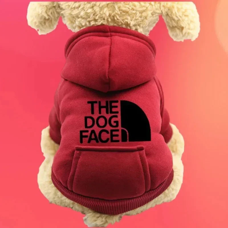 New Autumn And Winter Pet Warm Sweater Cowboy Pocket Two-legged Clothes Sports Wind Pet Clothes Dog Cat Pet Clothes Supplies