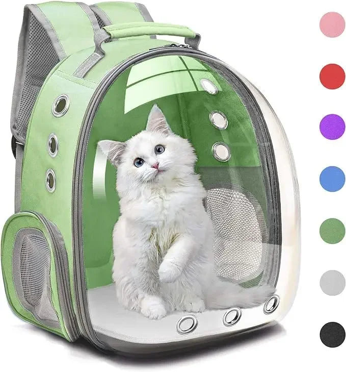 Sac à dos ventilé pour animaux de compagnie, homologué pour le transport aérien, idéal pour les petits et moyens chiens et chats, type capsule spatiale, randonnée