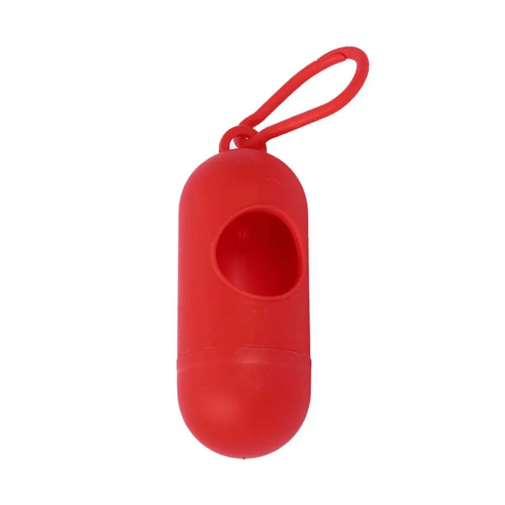 Caja dispensadora de bolsas de basura para excrementos de perro, para viajes, transporte de arena para gatos, residuos de mascotas