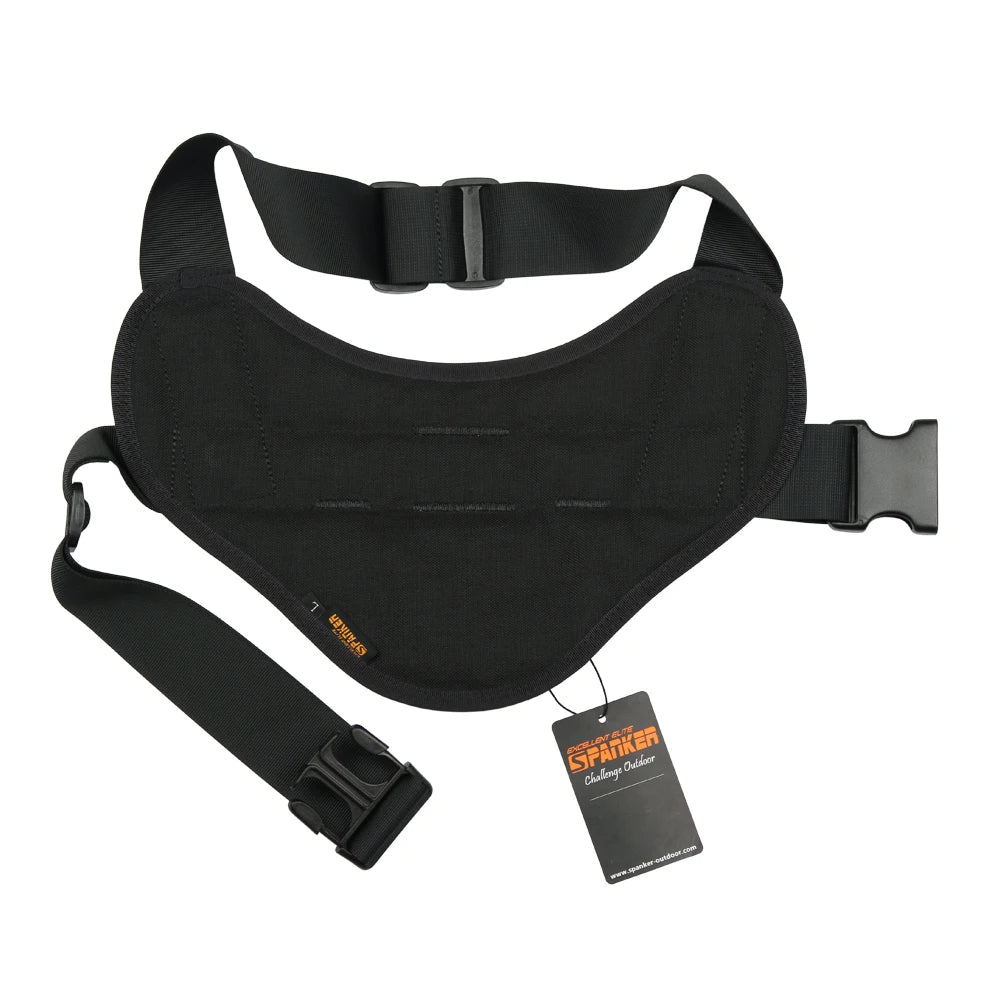 Harnais tactique pour chien avec poignée, gilet de randonnée et d'entraînement, accessoires pour chiens de taille moyenne à grande, harnais de sécurité et confortable. 