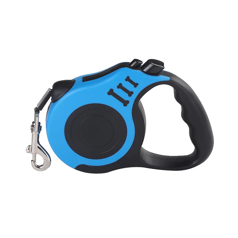3m 5m Pet Leash for Small Dogs Cat Automatic Retractable Durable Nylon Lead Puppy Outdoor Travel Walking Hiking Traction Rope