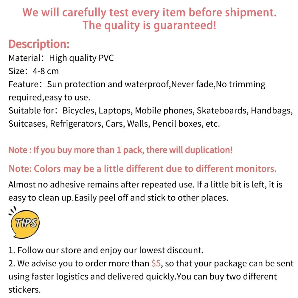 50PCS Cute Retro Dog Stickers Children DIY Stationery Box Handbag Laptop Guitar Helmet Self-adhesive Decoration Decals Toys Gift