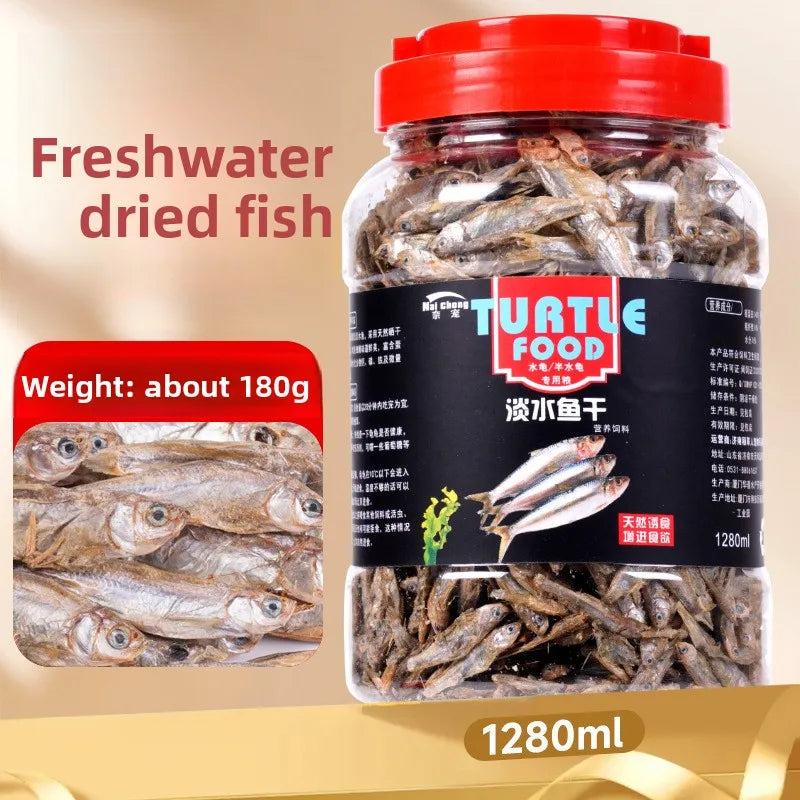 Naichong Small Pet & Reptile Freeze-Dried Food - Diet for Hamsters,Sugar Gliders,Turtles&Fish with Dried Fish,Shrimp & Mealworms