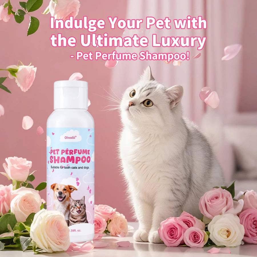 Gel douche pour animaux, shampoing pour chien, déodorant, nettoyage en profondeur, parfum longue durée, pelage propre, lisse et brillant, parfum pour chat, gel douche pour le corps