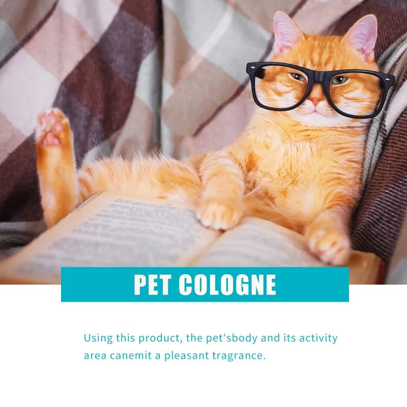 Perfume para mascotas para gatos y perros, pulverizador de fragancia de 100 ml para mascotas, perros y gatos