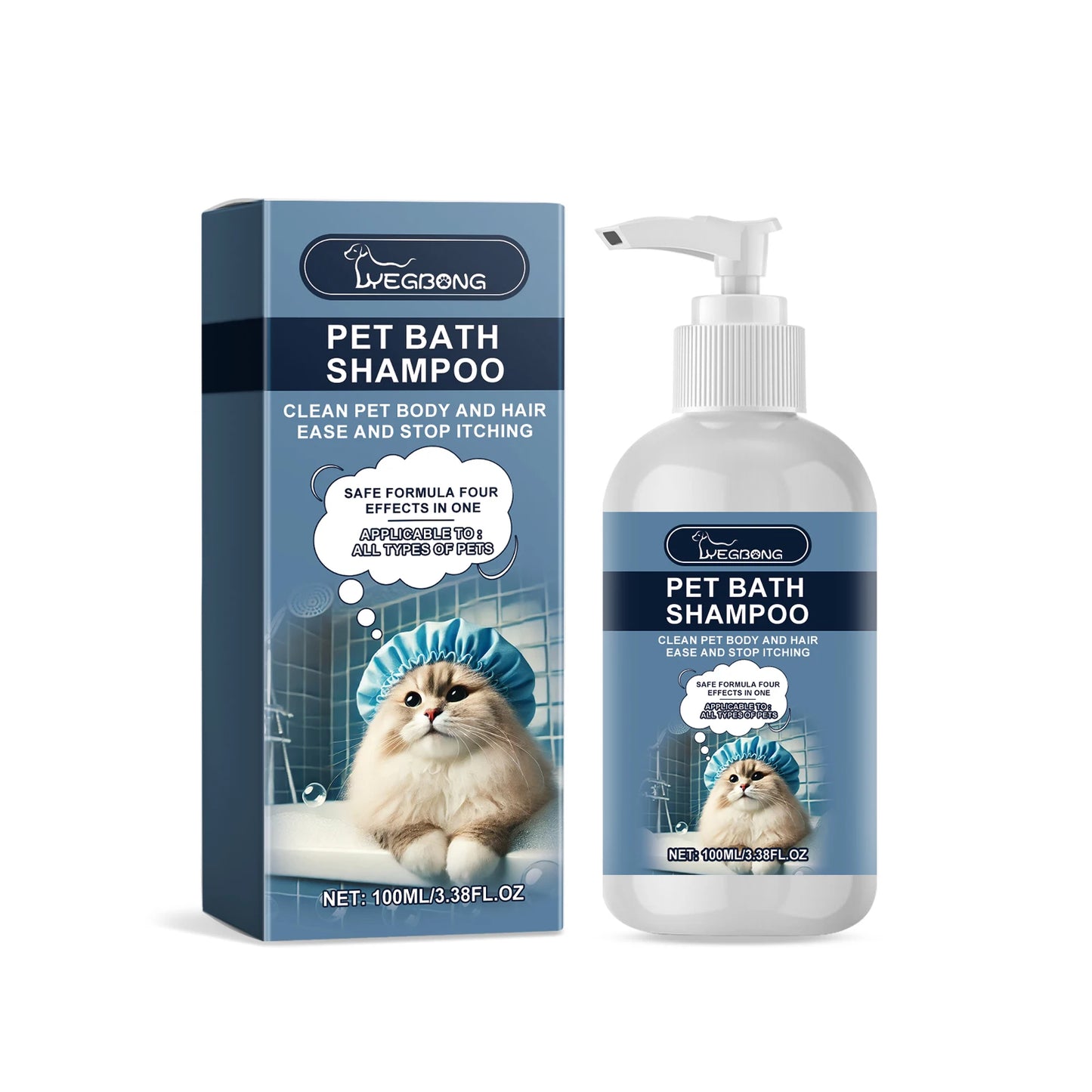 Shampoing doux pour chats et chiens, nettoyant, bain, hydratant, nourrissant, gel douche. 