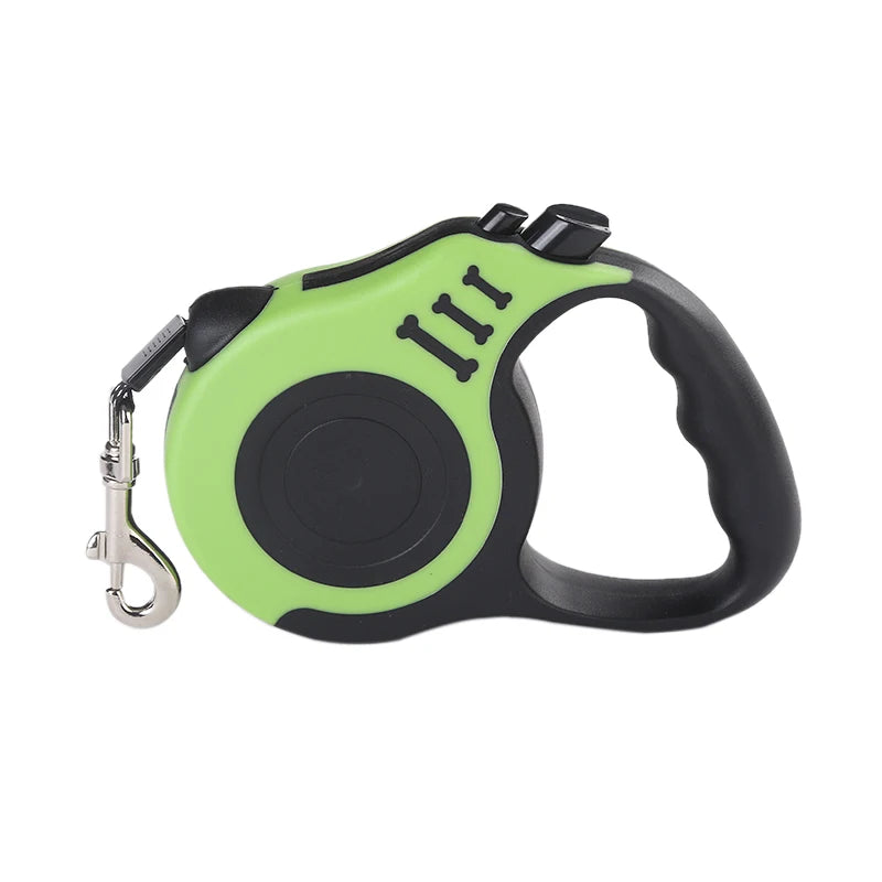 3m 5m Pet Leash for Small Dogs Cat Automatic Retractable Durable Nylon Lead Puppy Outdoor Travel Walking Hiking Traction Rope