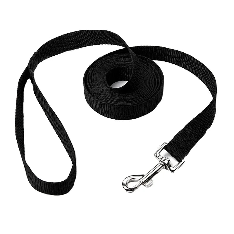 Correa de entrenamiento para perros, cinturón de paseo, cordón largo, cuerda de protección para perros, adecuada para perros pequeños y grandes, correa de 1.5-50M