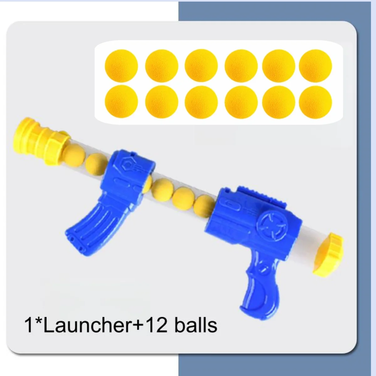 Interactive Cat Toy Ball Dog Aerodynamic Shooter Cats Game EVA Soft Ball Launcher Kitten Toys Launch Training Children Pet Gift