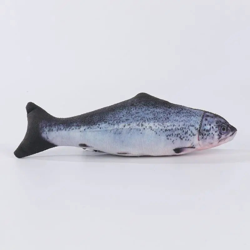 Novos Brinquedos de Simulação para Gatos em Forma de Peixe, Brinquedo de Pelúcia Macio com Erva-do-Gato, Brinquedos Interativos para Gatos, Presentes Engraçados, Boneco em 3D em Forma de Peixe, Suprimentos para Animais de Estimação